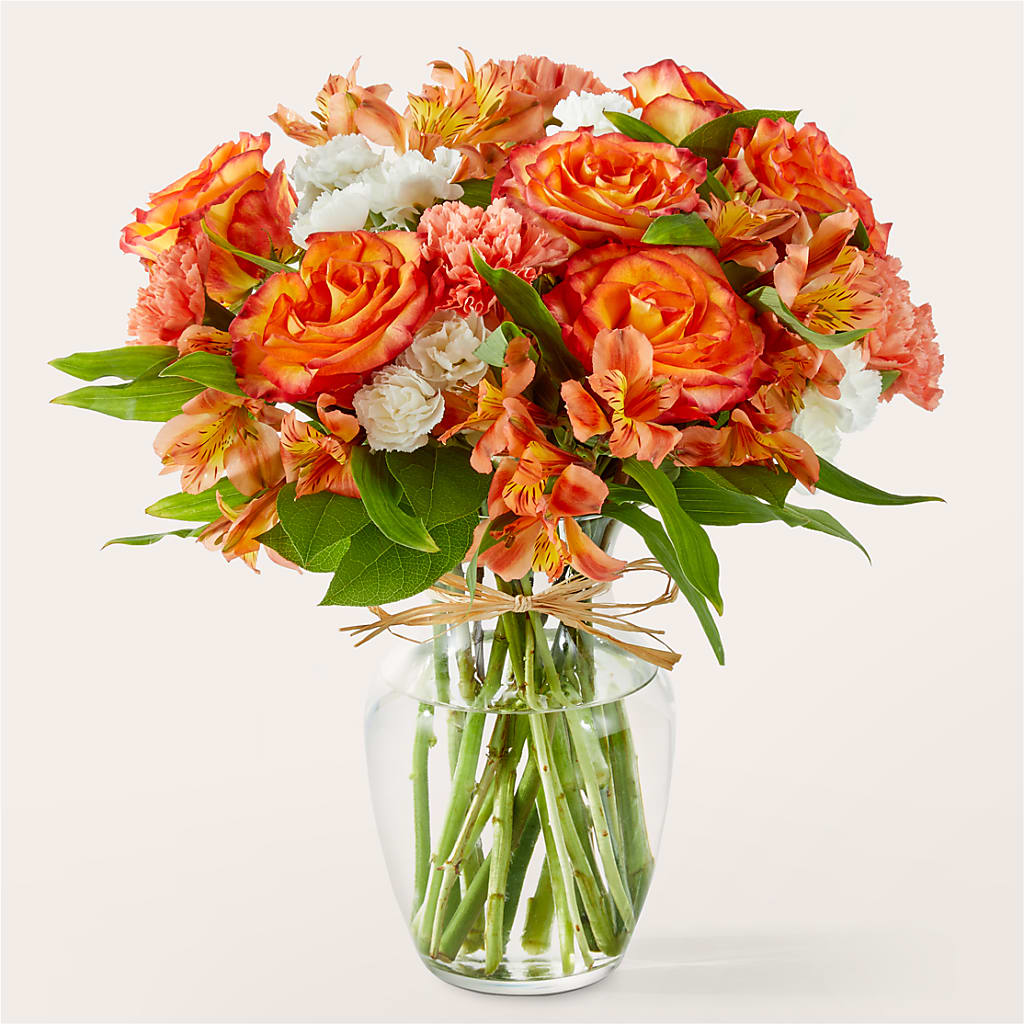 Apricot Glow Bouquet – Bruce Philp Florist, Windsor ON
