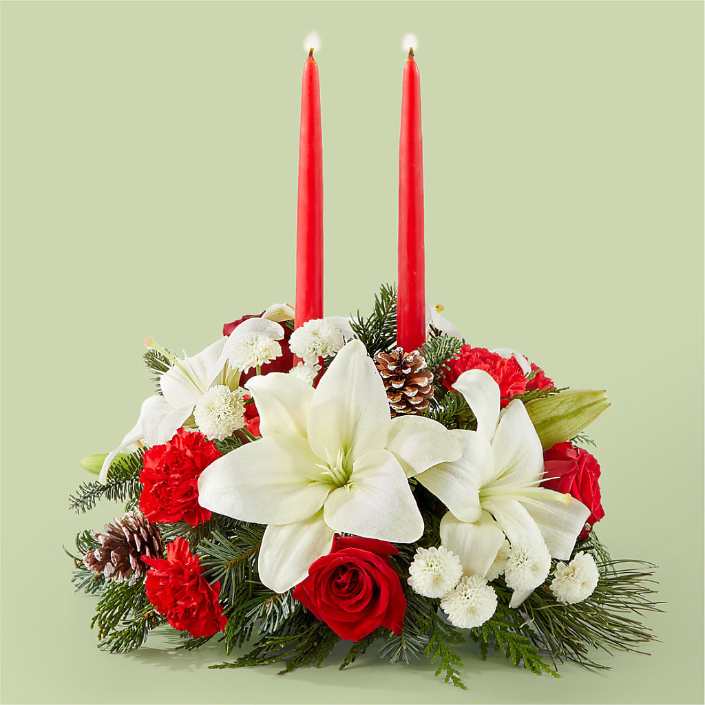 Seasonal Festivities Centerpiece – Bruce Philp Florist, Windsor ON