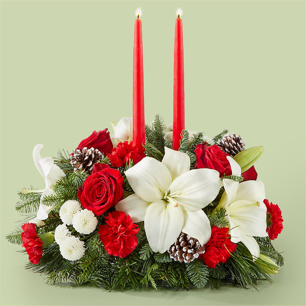 Seasonal Festivities Centerpiece – Bruce Philp Florist, Windsor ON