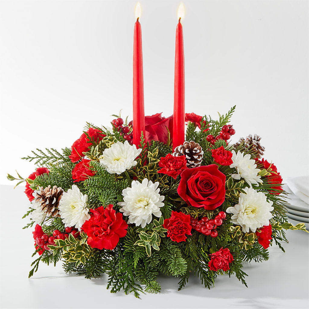 Holiday Soiree Centerpiece – Bruce Philp Florist, Windsor ON