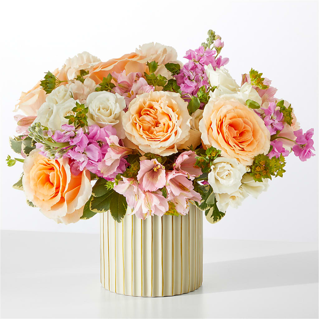Paradise Bouquet with Ivory Vase – Bruce Philp Florist, Windsor ON