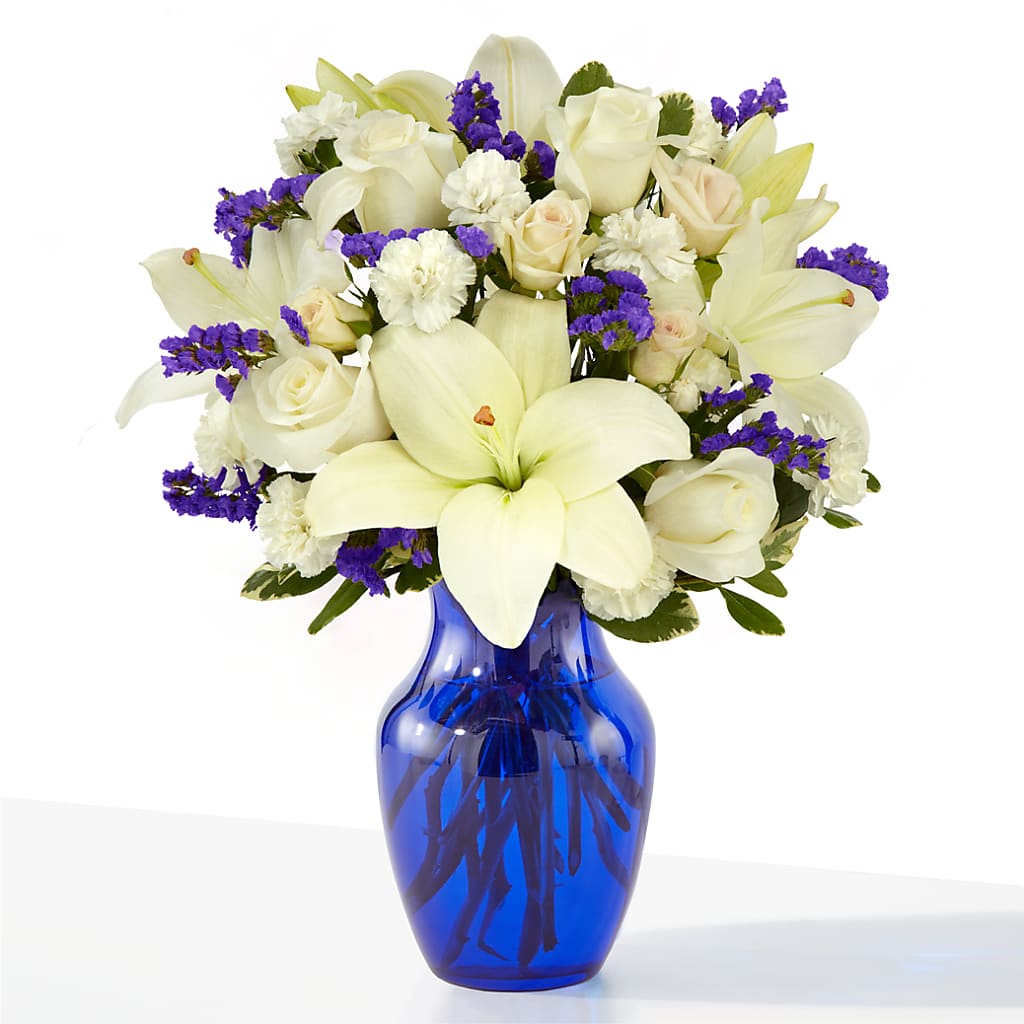 Sapphire Rush Bouquet – Bruce Philp Florist, Windsor ON