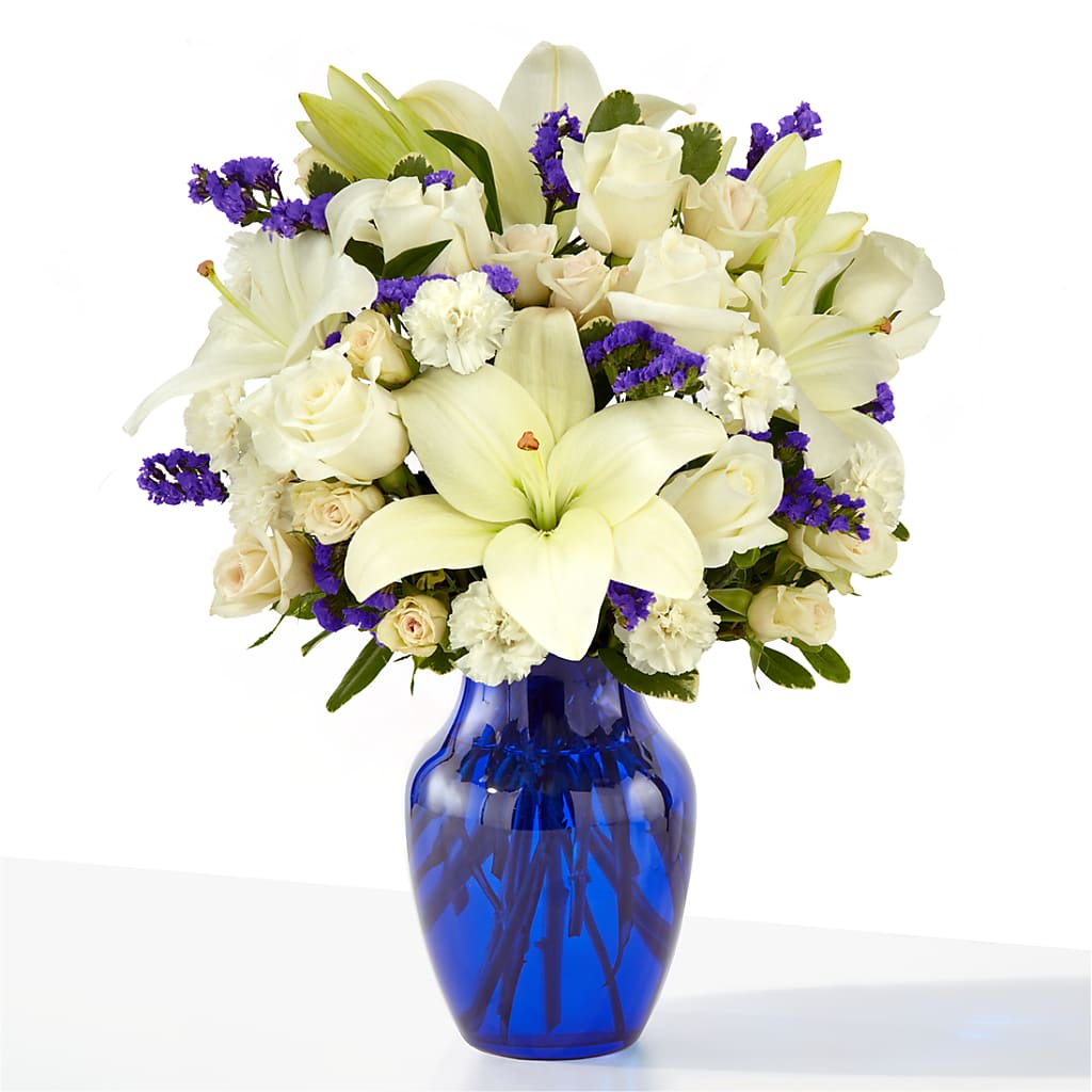Sapphire Rush Bouquet – Bruce Philp Florist, Windsor ON