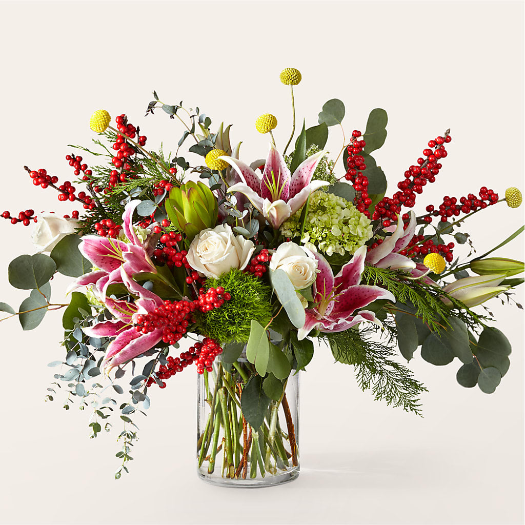 Berry & Bright Bouquet – Bruce Philp Florist, Windsor ON