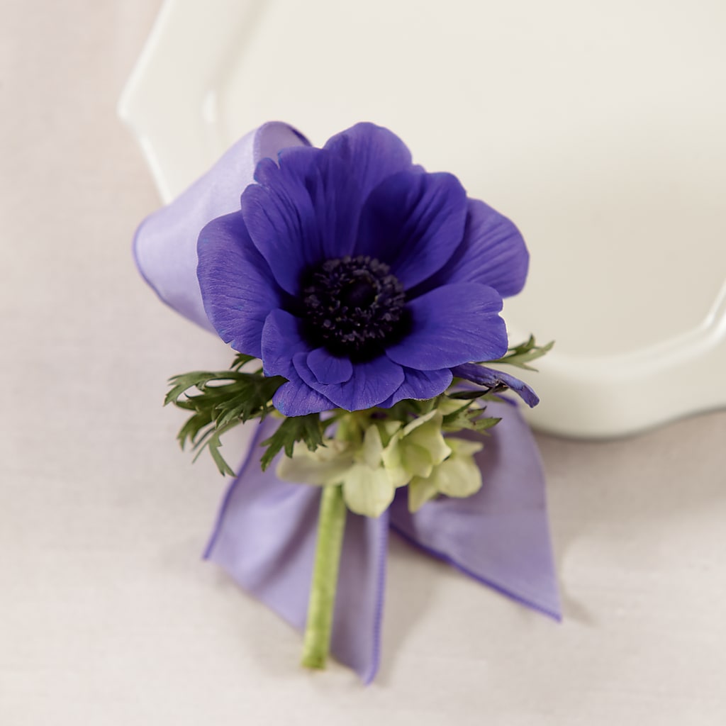 Purple Passion Boutonniere – Bruce Philp Florist, Windsor ON
