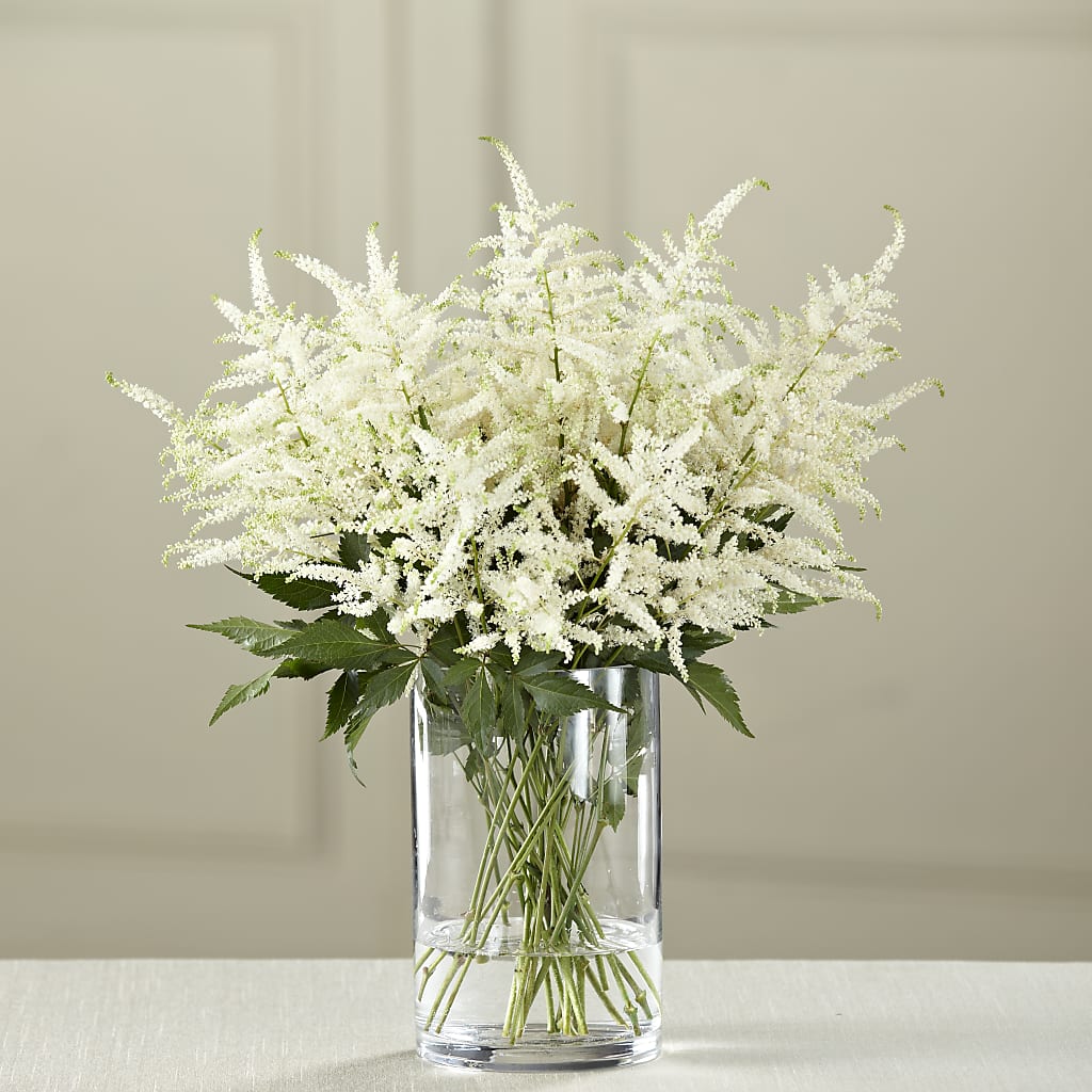 White Astilbe Bouquet – Bruce Philp Florist, Windsor ON