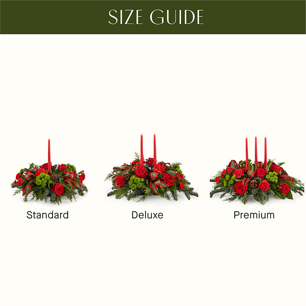 By the Candlelight Centerpiece –  Bruce Philp Florist, Windsor ON