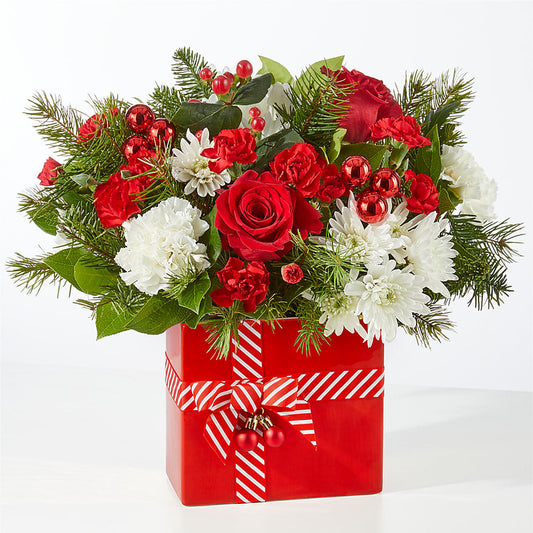 Presents Under the Tree Bouquet –  Bruce Philp Florist, Windsor ON