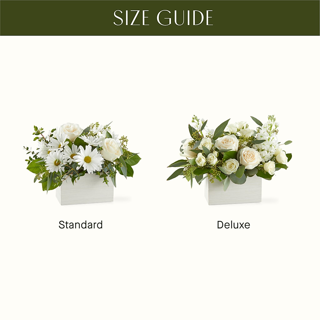 Fresh Linen Box Bouquet –  Bruce Philp Florist, Windsor ON