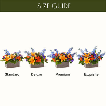 Radiant Citrus Box Bouquet –  Bruce Philp Florist, Windsor ON