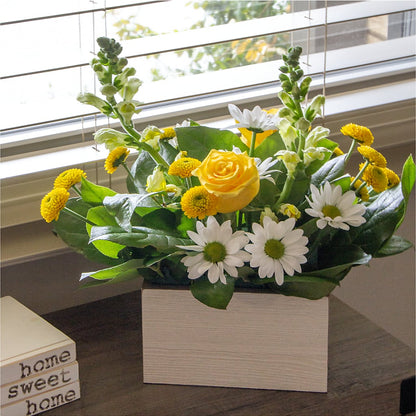 Sun Salutation Box Bouquet –  Bruce Philp Florist, Windsor ON