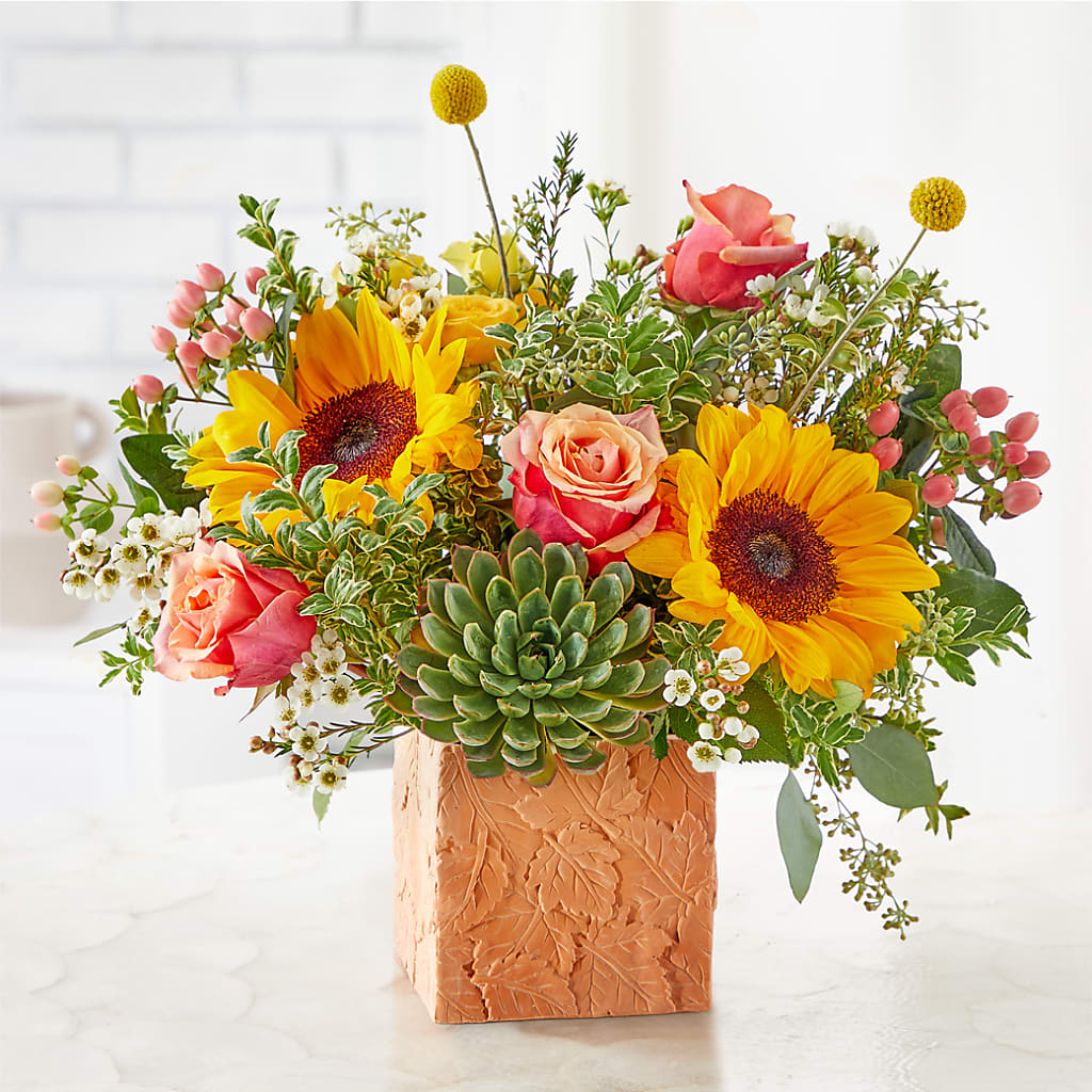 Sunflower Season Bouquet –  Bruce Philp Florist, Windsor ON