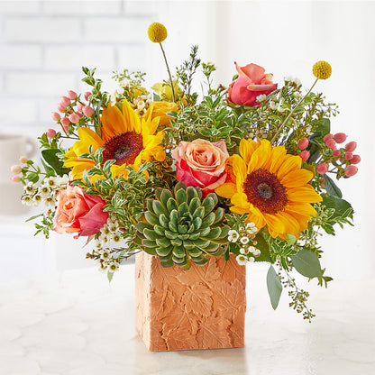 Sunflower Season Bouquet –  Bruce Philp Florist, Windsor ON