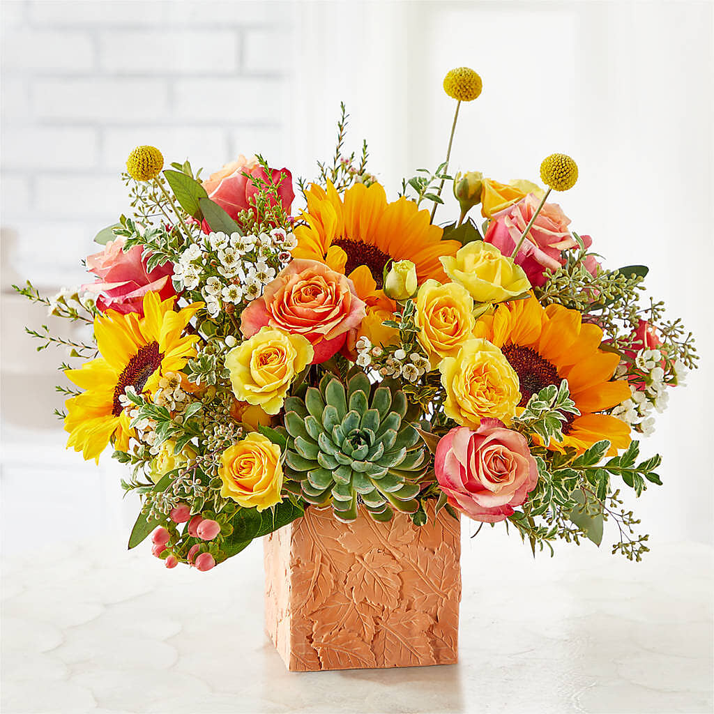 Sunflower Season Bouquet –  Bruce Philp Florist, Windsor ON