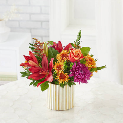 Burgundy Landscape Bouquet –  Bruce Philp Florist, Windsor ON