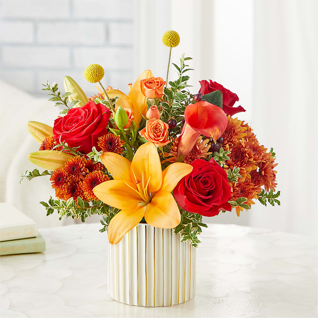 Scarlet Skies Bouquet –  Bruce Philp Florist, Windsor ON