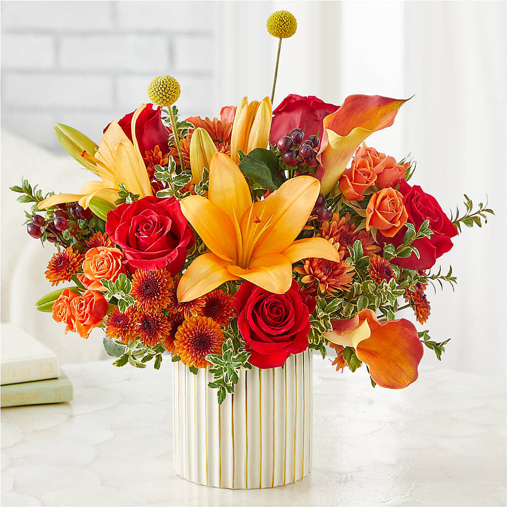 Scarlet Skies Bouquet –  Bruce Philp Florist, Windsor ON