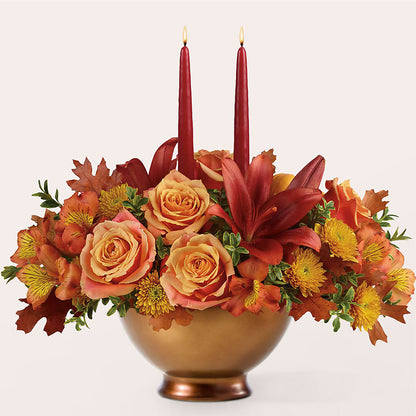Harvest Table Centerpiece –  Bruce Philp Florist, Windsor ON