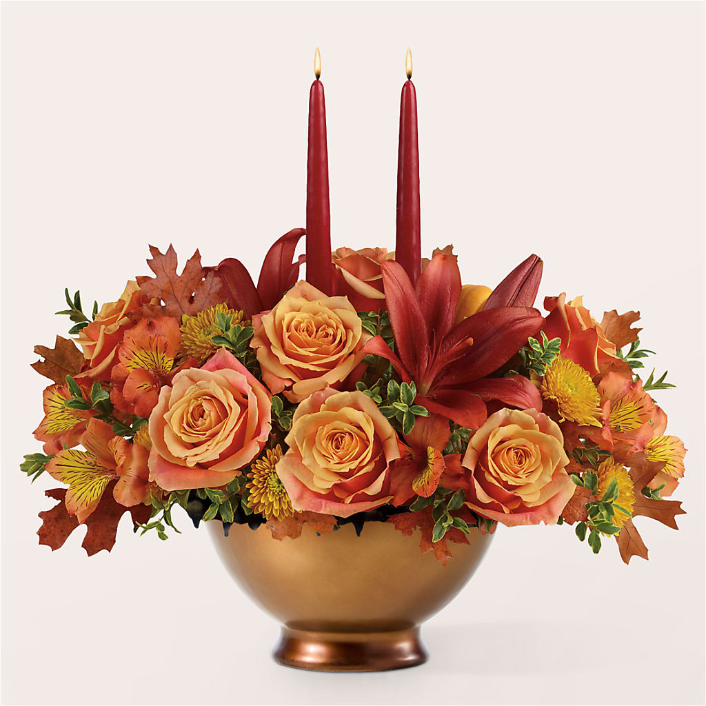 Harvest Table Centerpiece –  Bruce Philp Florist, Windsor ON