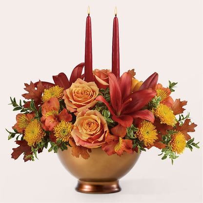 Harvest Table Centerpiece –  Bruce Philp Florist, Windsor ON
