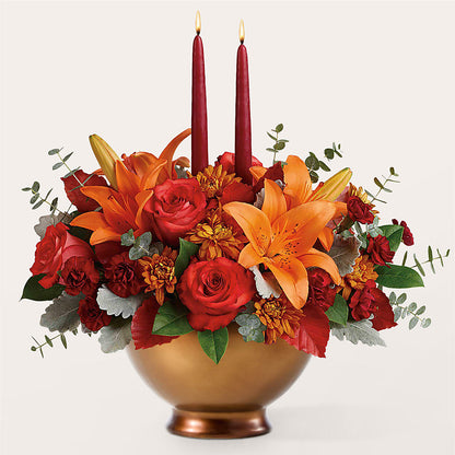 Fruits of Fall Centerpiece –  Bruce Philp Florist, Windsor ON