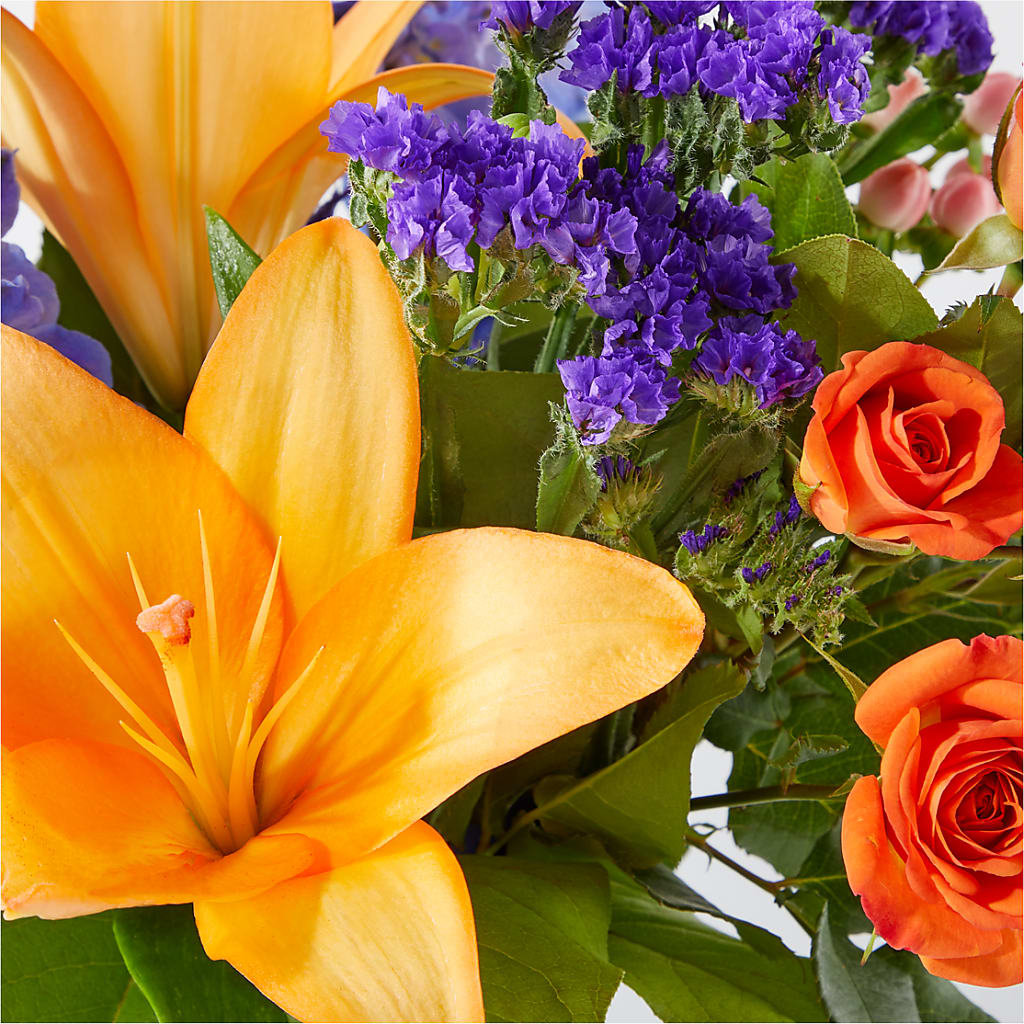 Radiant Citrus Bouquet –  Bruce Philp Florist, Windsor ON