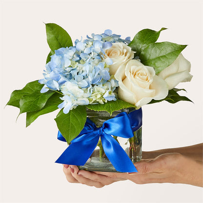Sky Blue Delight Bouquet –  Bruce Philp Florist, Windsor ON