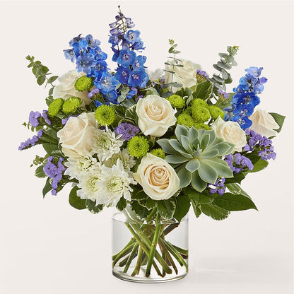 Cerulean Waves Bouquet –  Bruce Philp Florist, Windsor ON