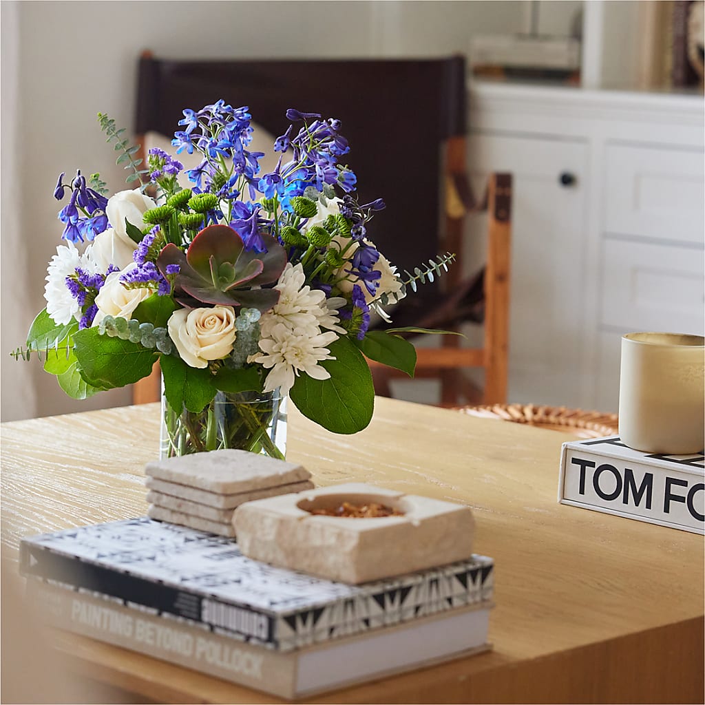 Cerulean Waves Bouquet –  Bruce Philp Florist, Windsor ON