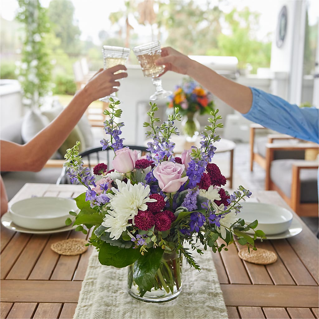 Violet Frost Bouquet –  Bruce Philp Florist, Windsor ON