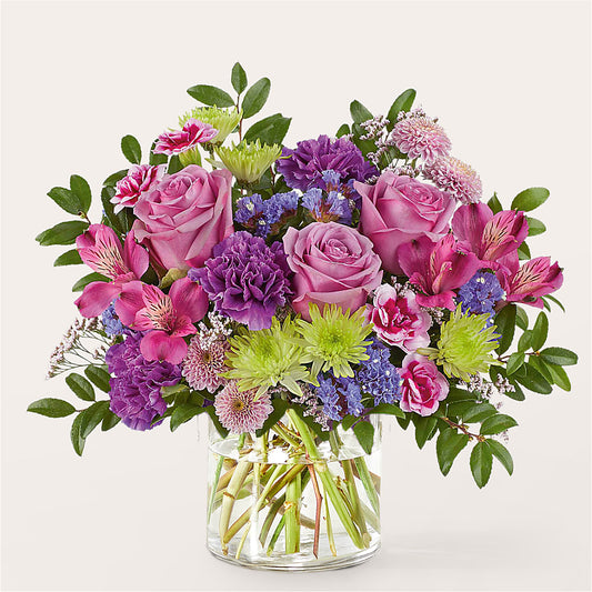Glass Half Full Bouquet –  Bruce Philp Florist, Windsor ON