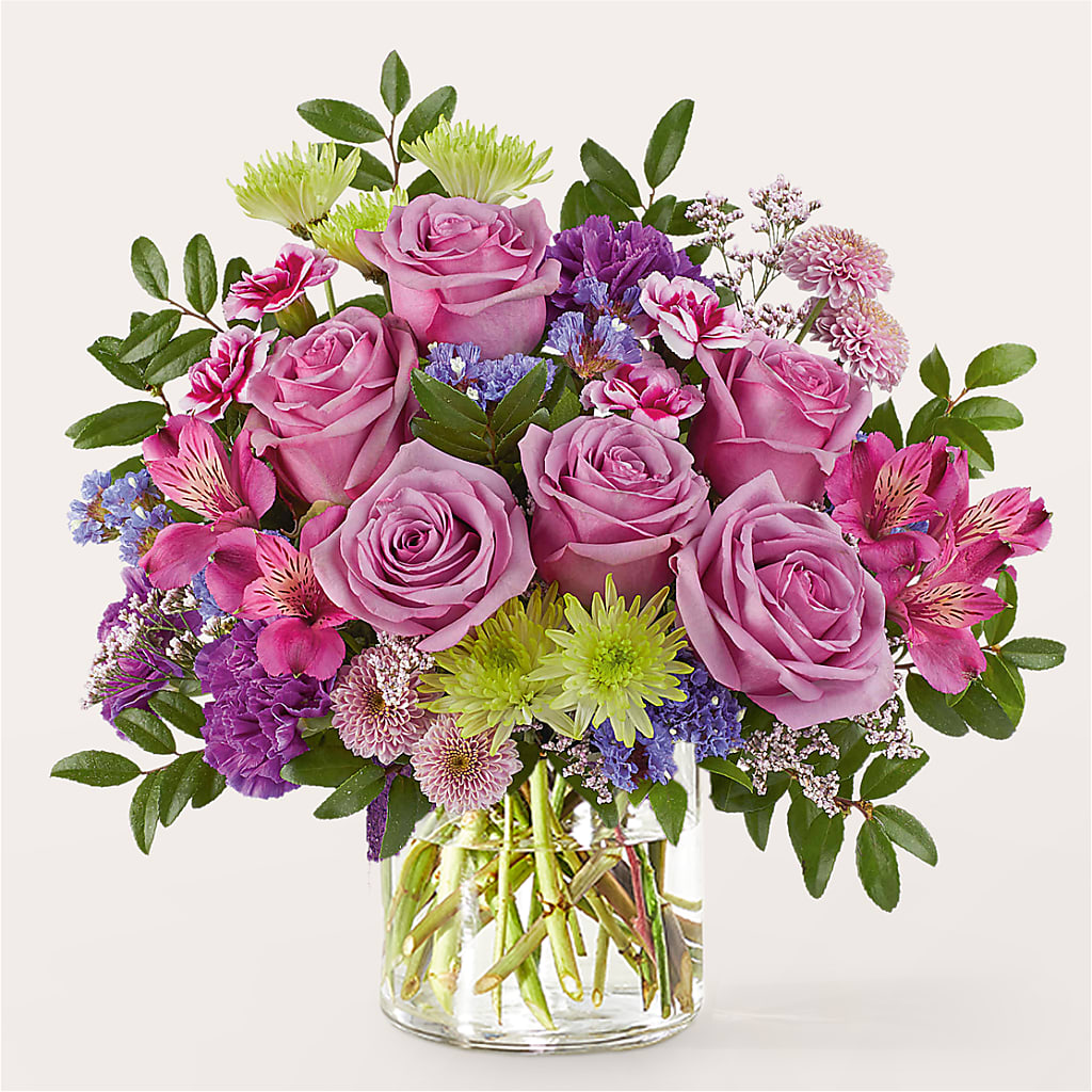Glass Half Full Bouquet –  Bruce Philp Florist, Windsor ON