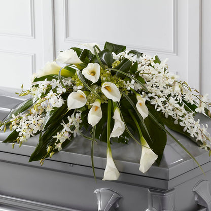 Angel Wings Casket Spray –  Bruce Philp Florist, Windsor ON