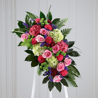 Refreshing Mix Standing Spray –  Bruce Philp Florist, Windsor ON