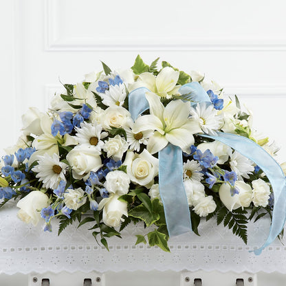 Tender Treasure Casket Spray –  Bruce Philp Florist, Windsor ON