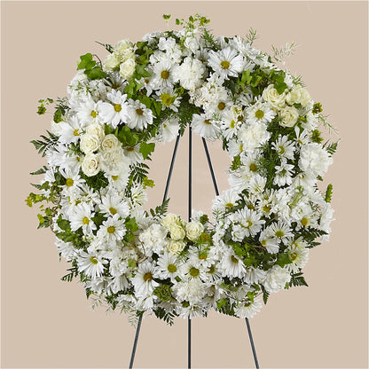 Faithful Wishes Wreath –  Bruce Philp Florist, Windsor ON