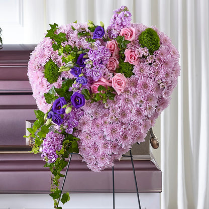Treasured Love Standing Heart –  Bruce Philp Florist, Windsor ON