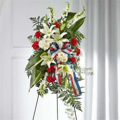 Stars of Life Standing Spray –  Bruce Philp Florist, Windsor ON