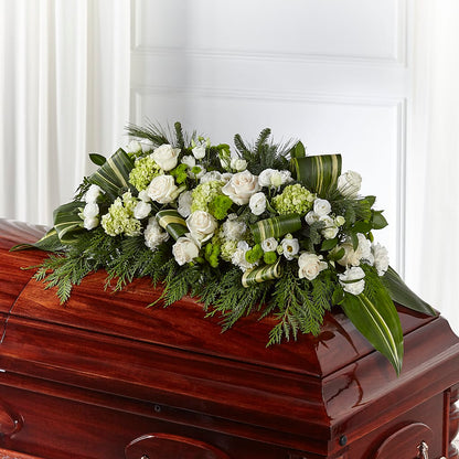 Hopeful Gesture Casket Spray –  Bruce Philp Florist, Windsor ON