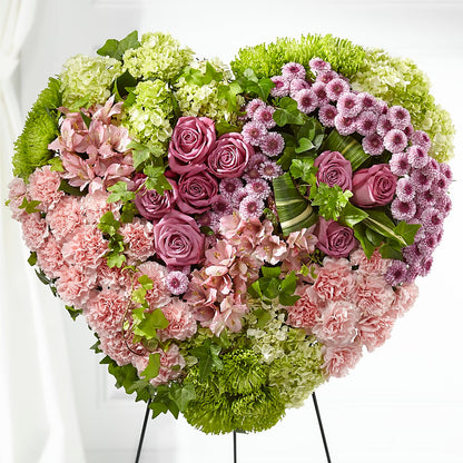 Heartwarming Standing Heart –  Bruce Philp Florist, Windsor ON