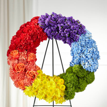 Circle of Love Wreath –  Bruce Philp Florist, Windsor ON