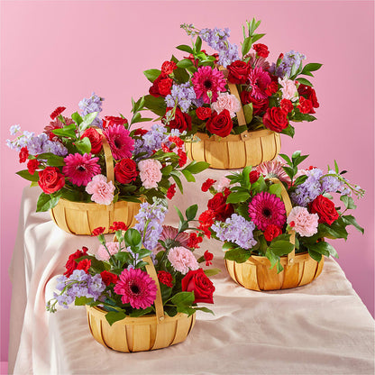 Pink Picnic Basket –  Bruce Philp Florist, Windsor ON