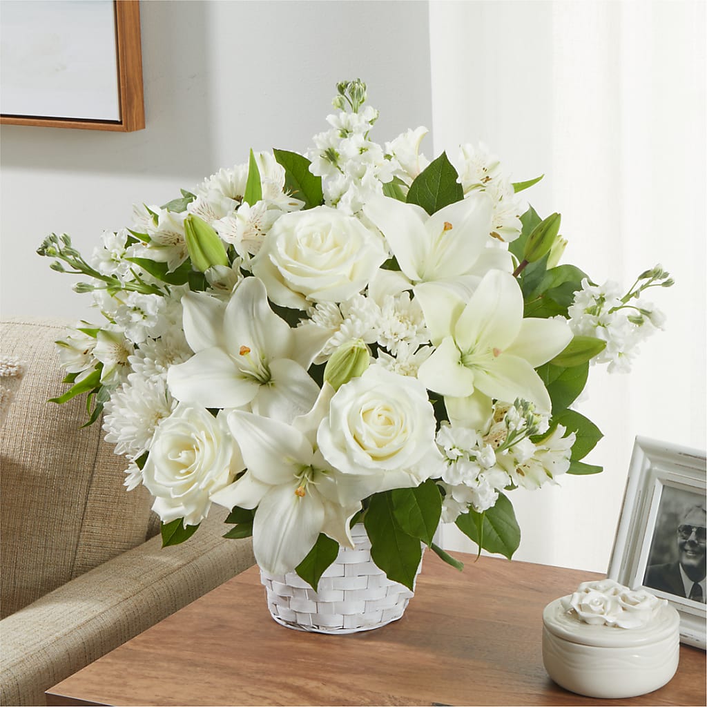 Peaceful Reflections Arrangement –  Bruce Philp Florist, Windsor ON