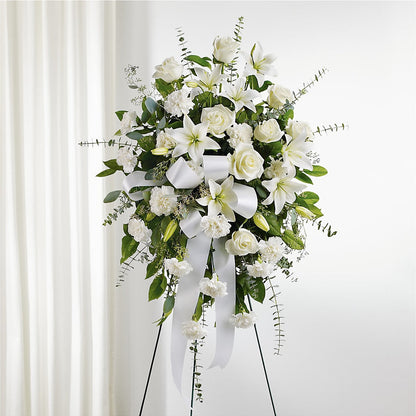 With Care Standing Spray –  Bruce Philp Florist, Windsor ON
