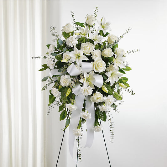 With Care Standing Spray –  Bruce Philp Florist, Windsor ON