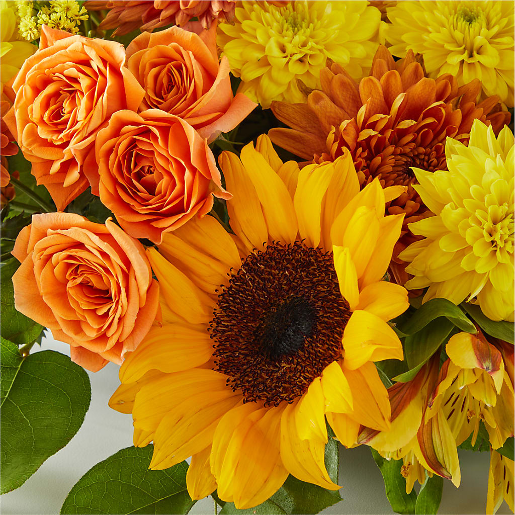 Autumn Harmony Centerpiece –  Bruce Philp Florist, Windsor ON