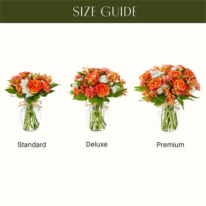 Apricot Glow Bouquet –  Bruce Philp Florist, Windsor ON