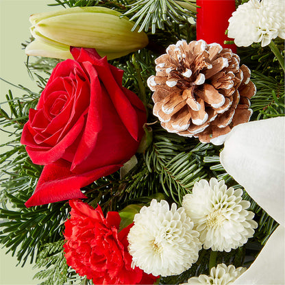 Seasonal Festivities Centerpiece –  Bruce Philp Florist, Windsor ON