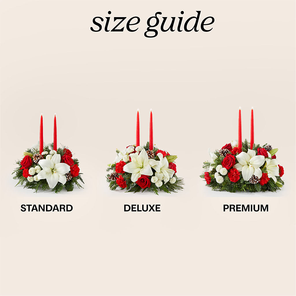 Seasonal Festivities Centerpiece –  Bruce Philp Florist, Windsor ON