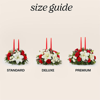 Seasonal Festivities Centerpiece –  Bruce Philp Florist, Windsor ON
